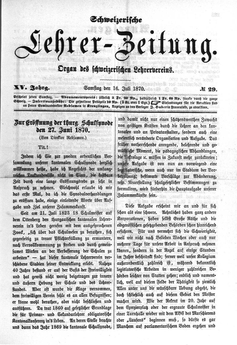 Buchumschlag - Heft 29