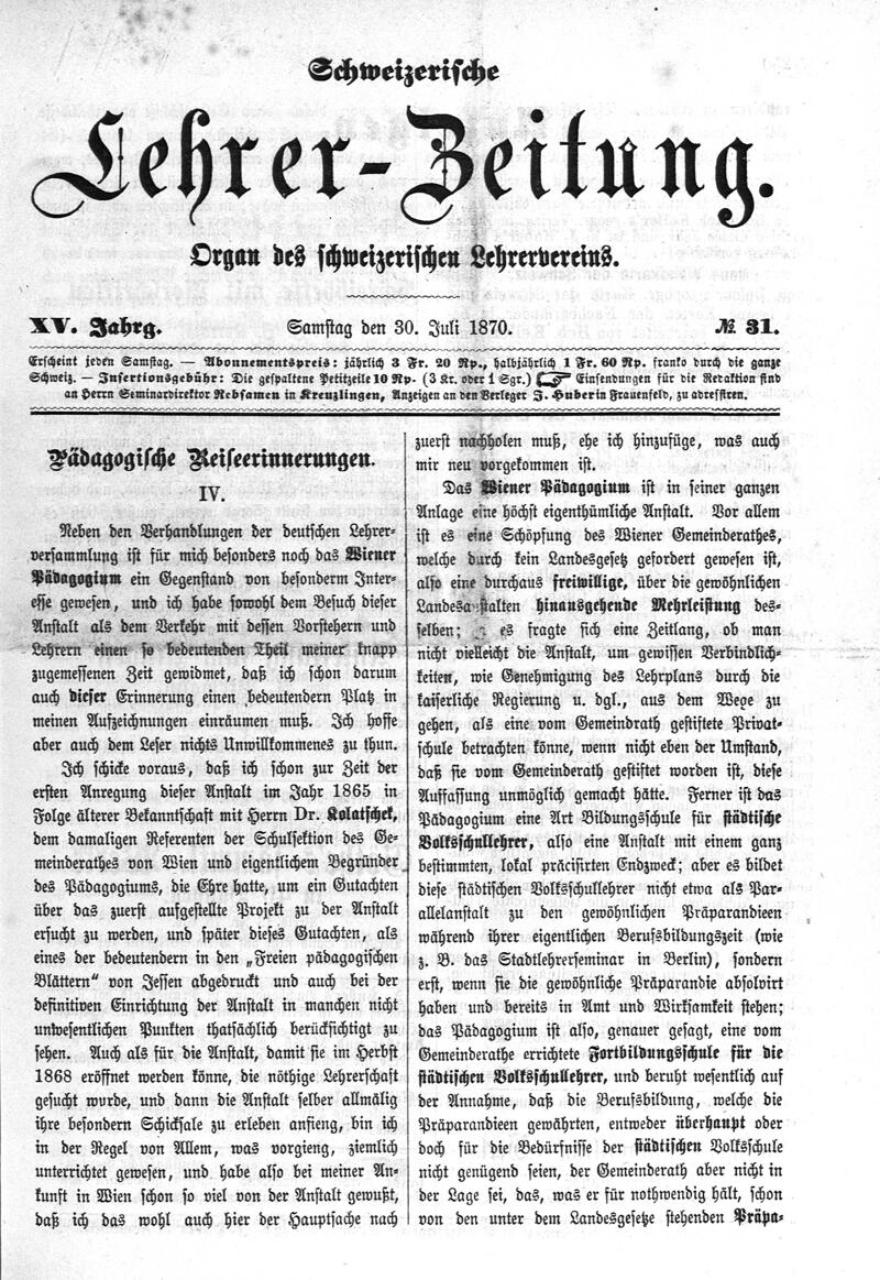 Buchumschlag - Heft 31