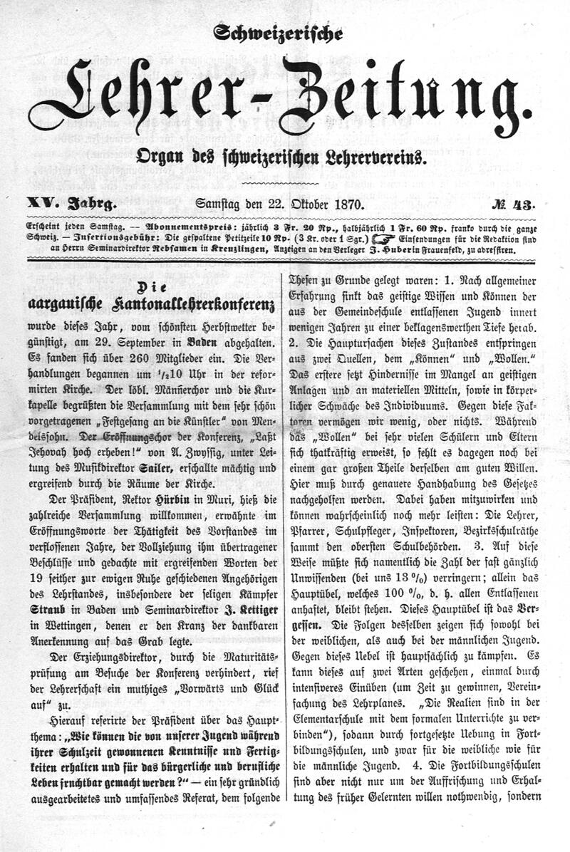 Buchumschlag - Heft 43