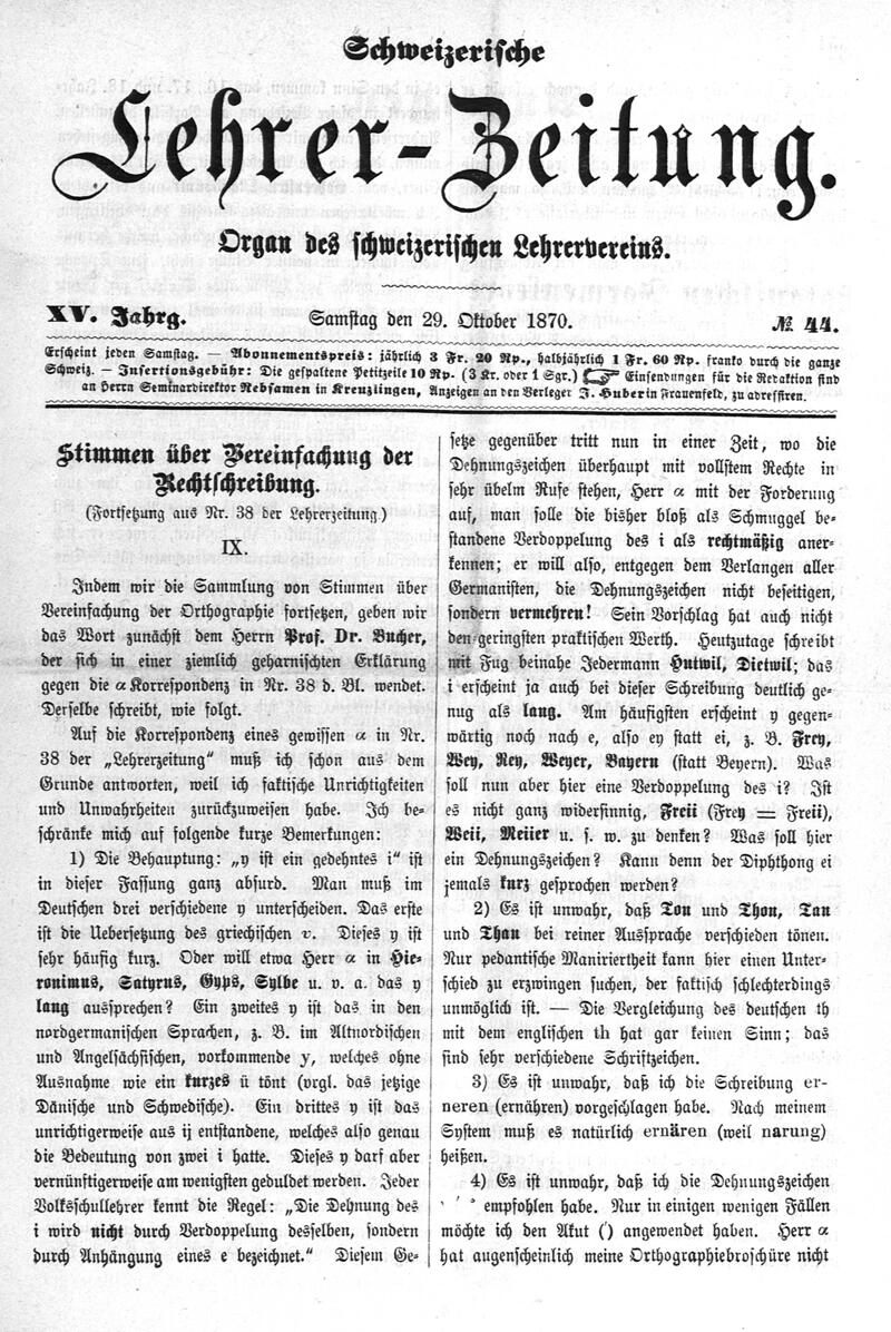 Buchumschlag - Heft 44