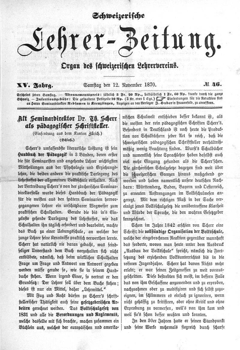 Buchumschlag - Heft 46