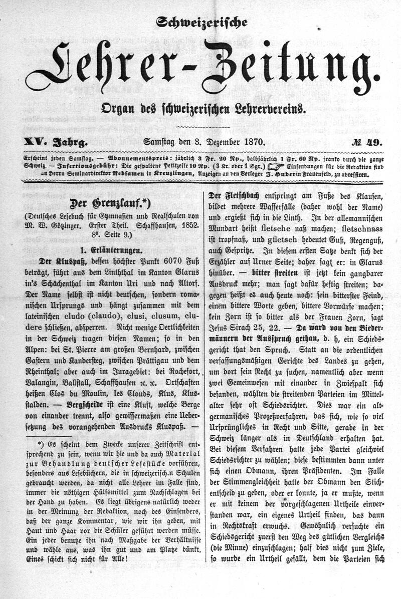 Buchumschlag - Heft 49