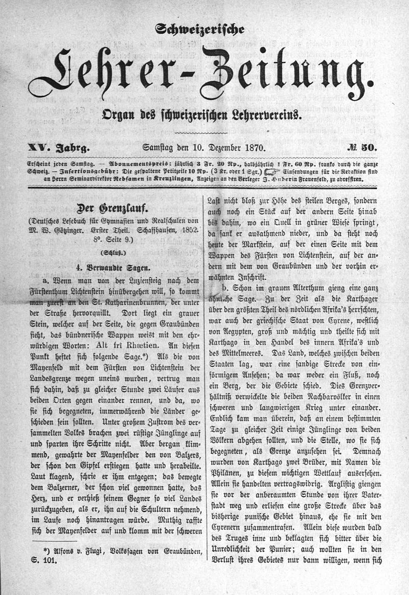 Buchumschlag - Heft 50