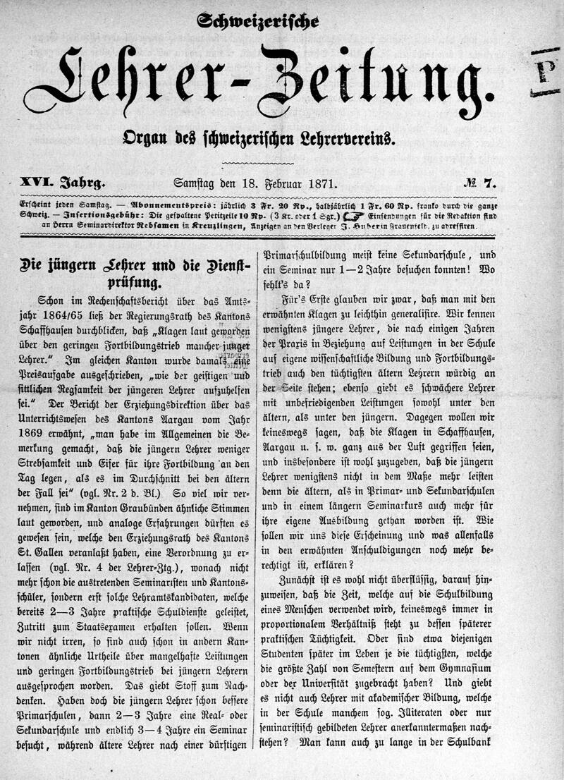 Buchumschlag - Heft 7