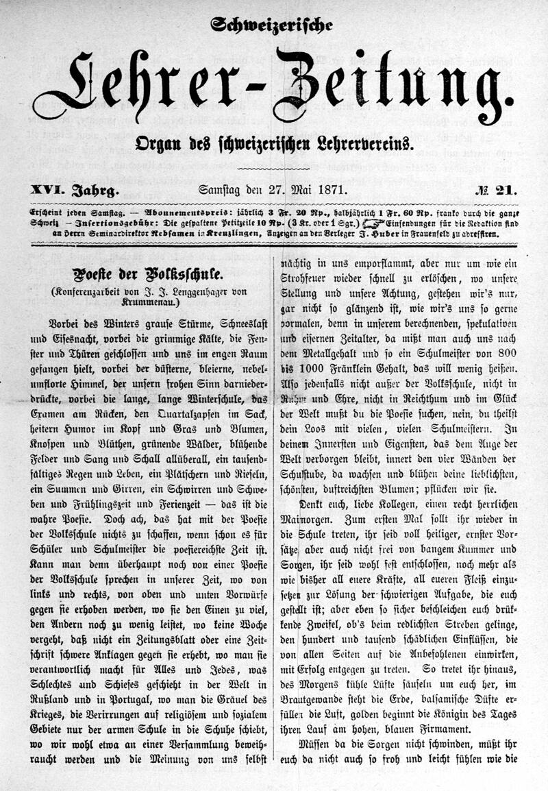 Buchumschlag - Heft 21