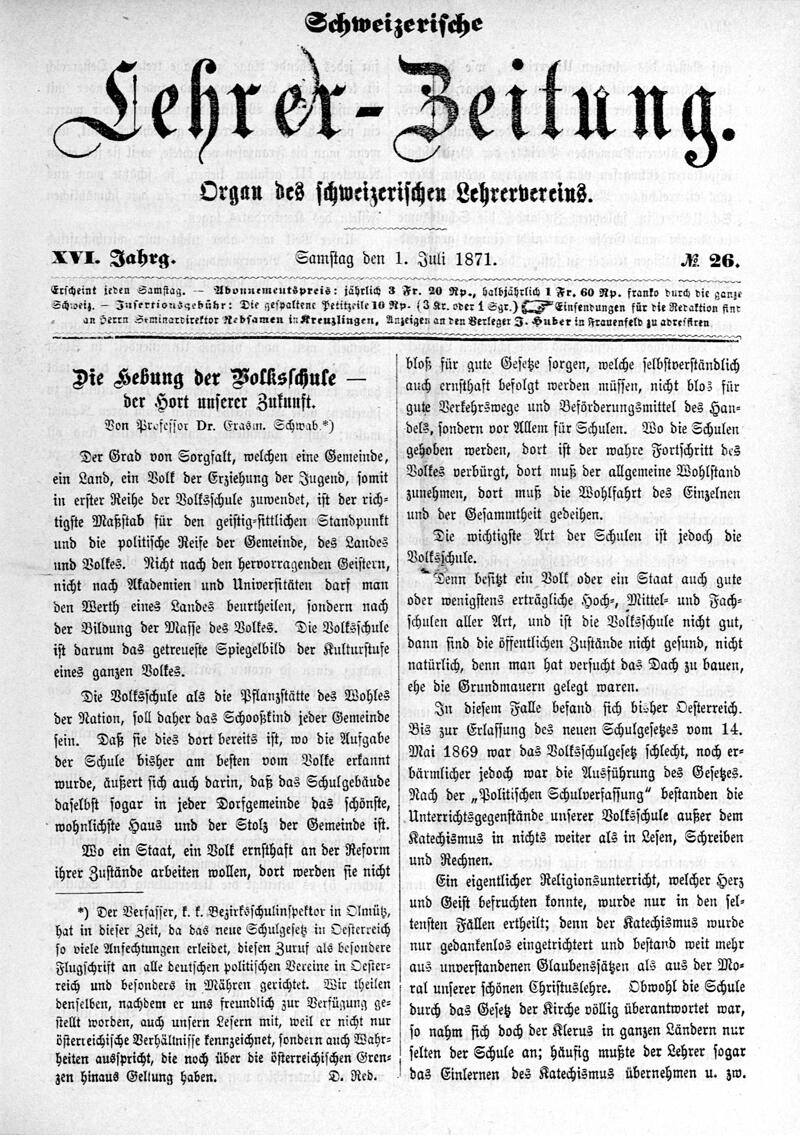 Buchumschlag - Heft 26