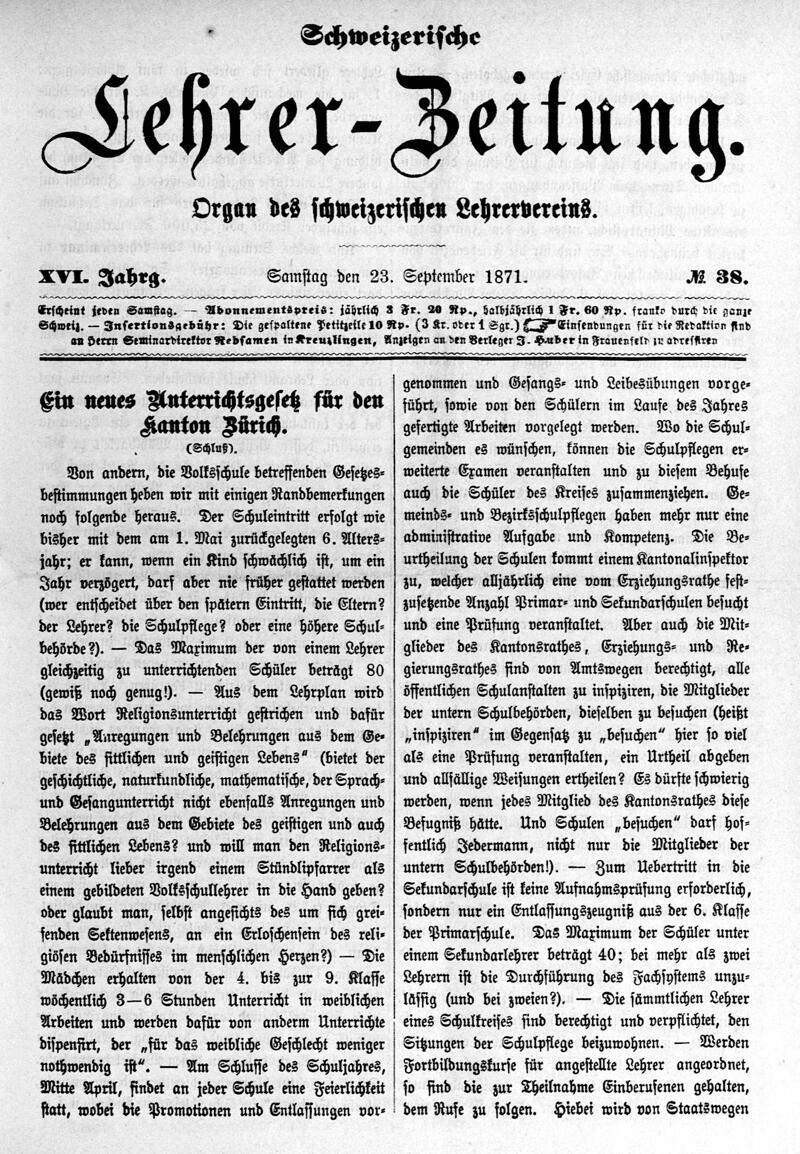 Buchumschlag - Heft 38