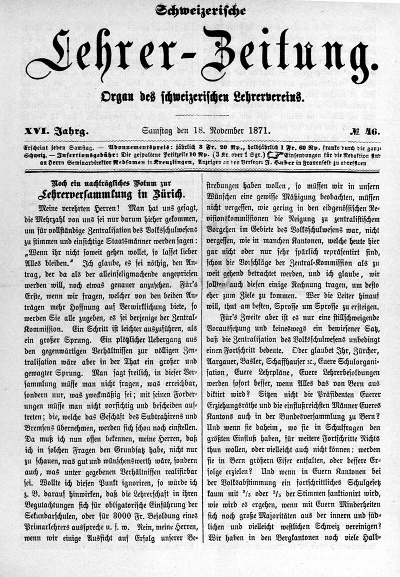 Buchumschlag - Heft 46