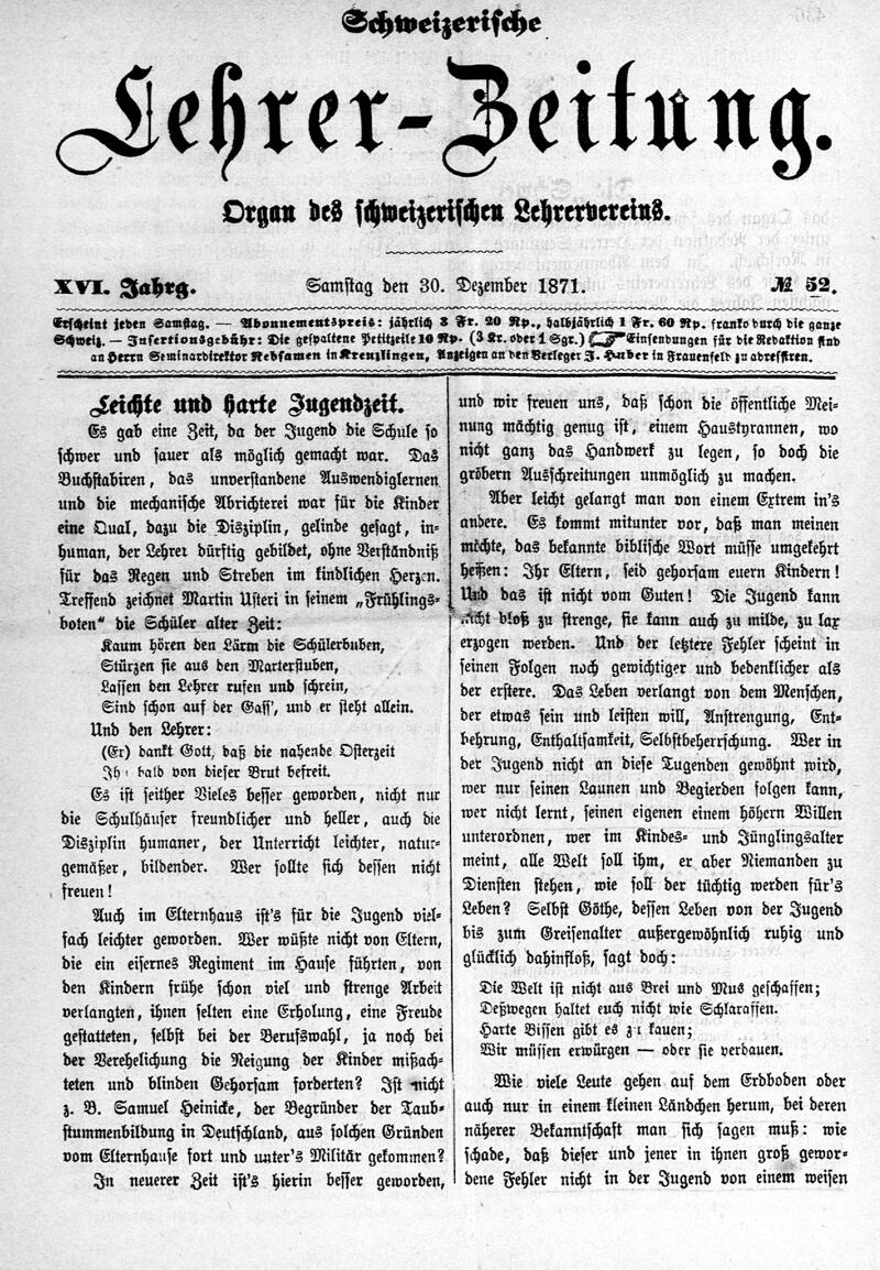 Buchumschlag - Heft 52