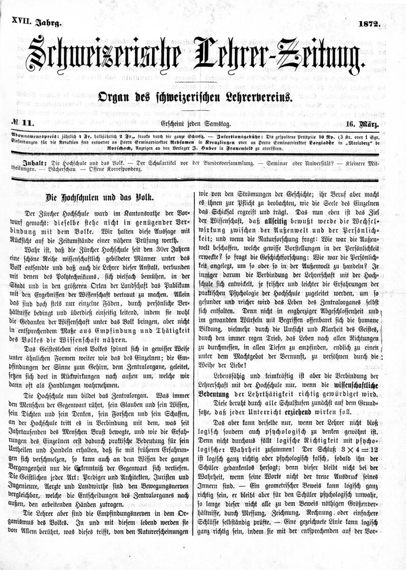 Buchumschlag - Heft 11