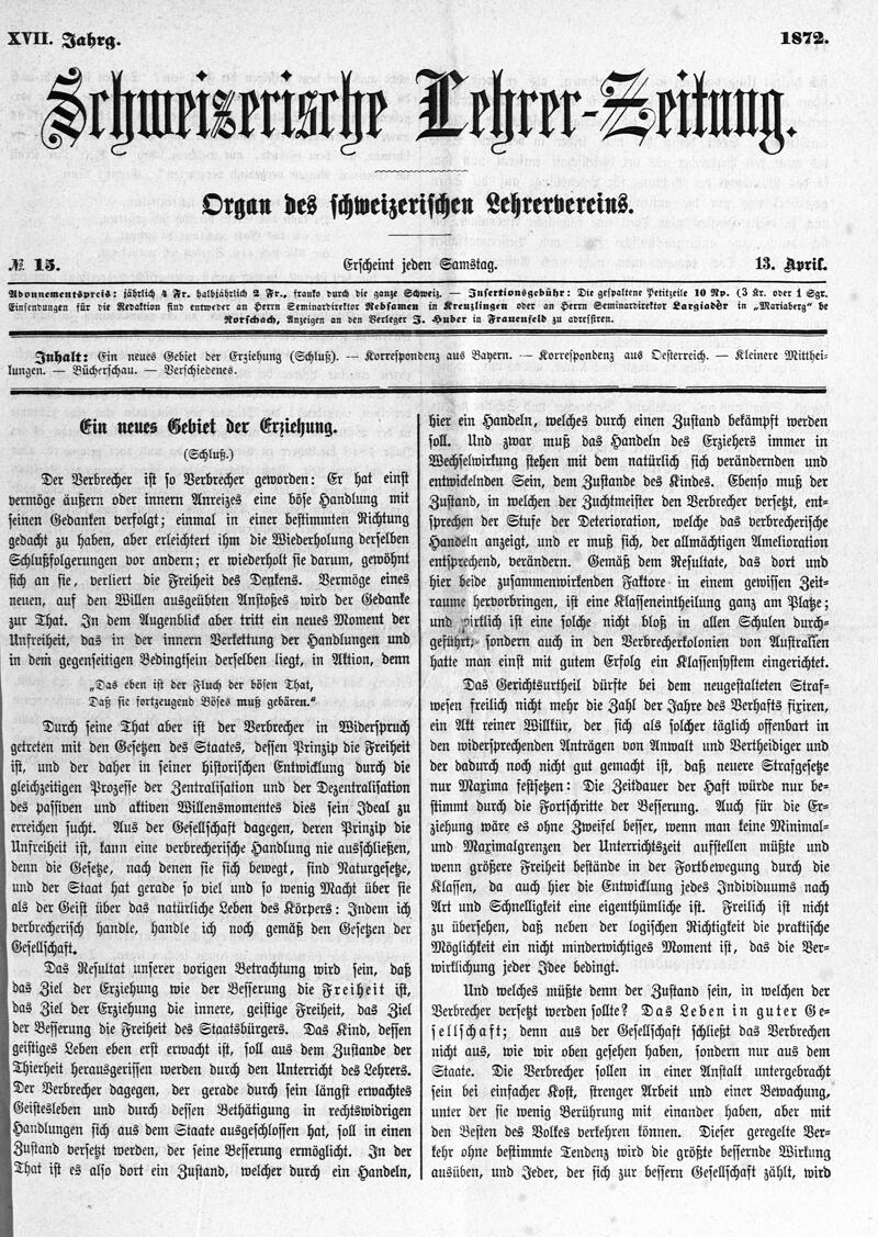 Buchumschlag - Heft 15