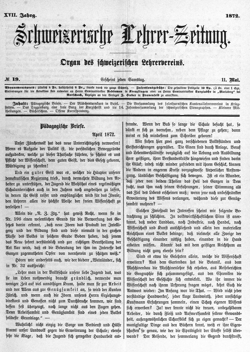 Buchumschlag - Heft 19