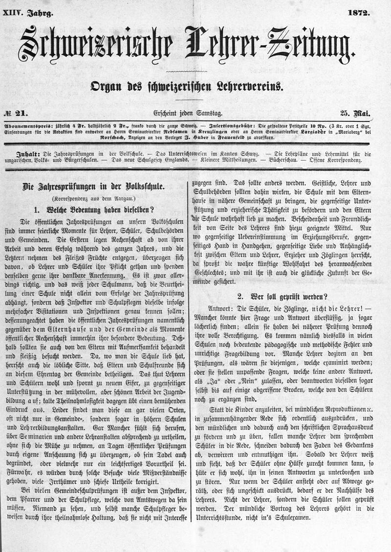 Buchumschlag - Heft 21