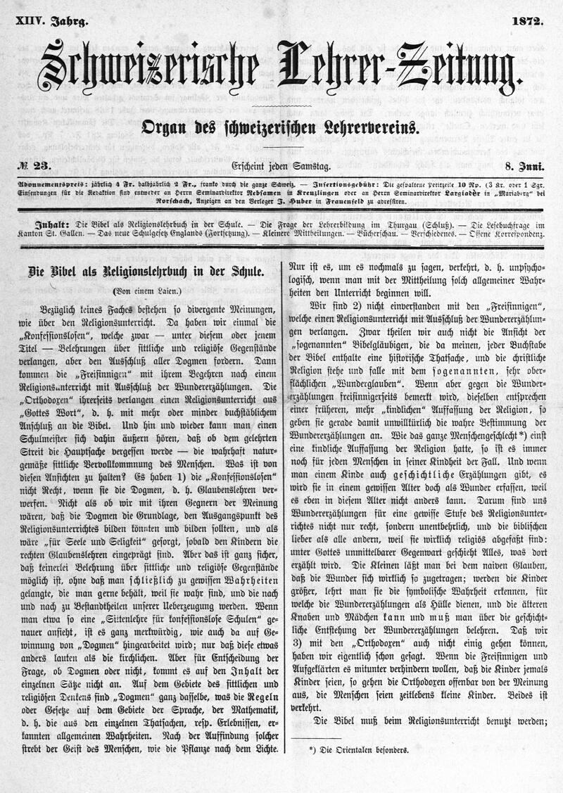 Buchumschlag - Heft 23