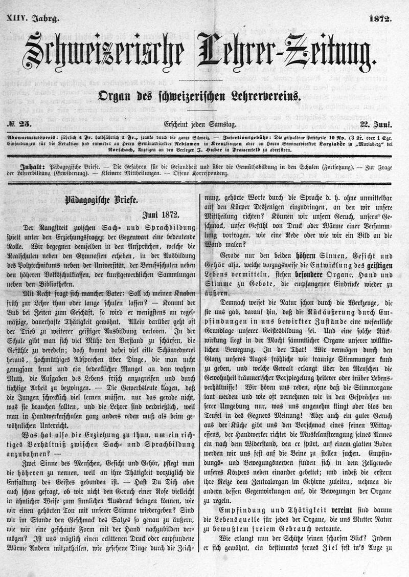 Buchumschlag - Heft 25