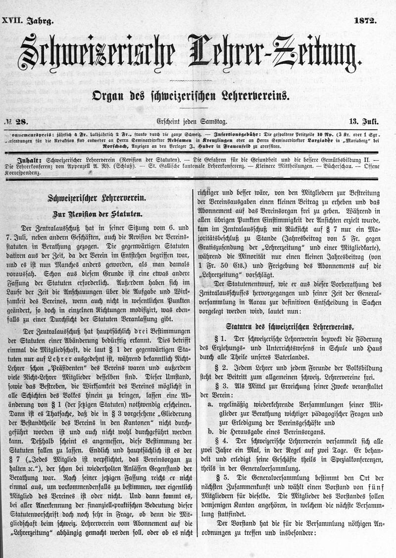 Buchumschlag - Heft 28