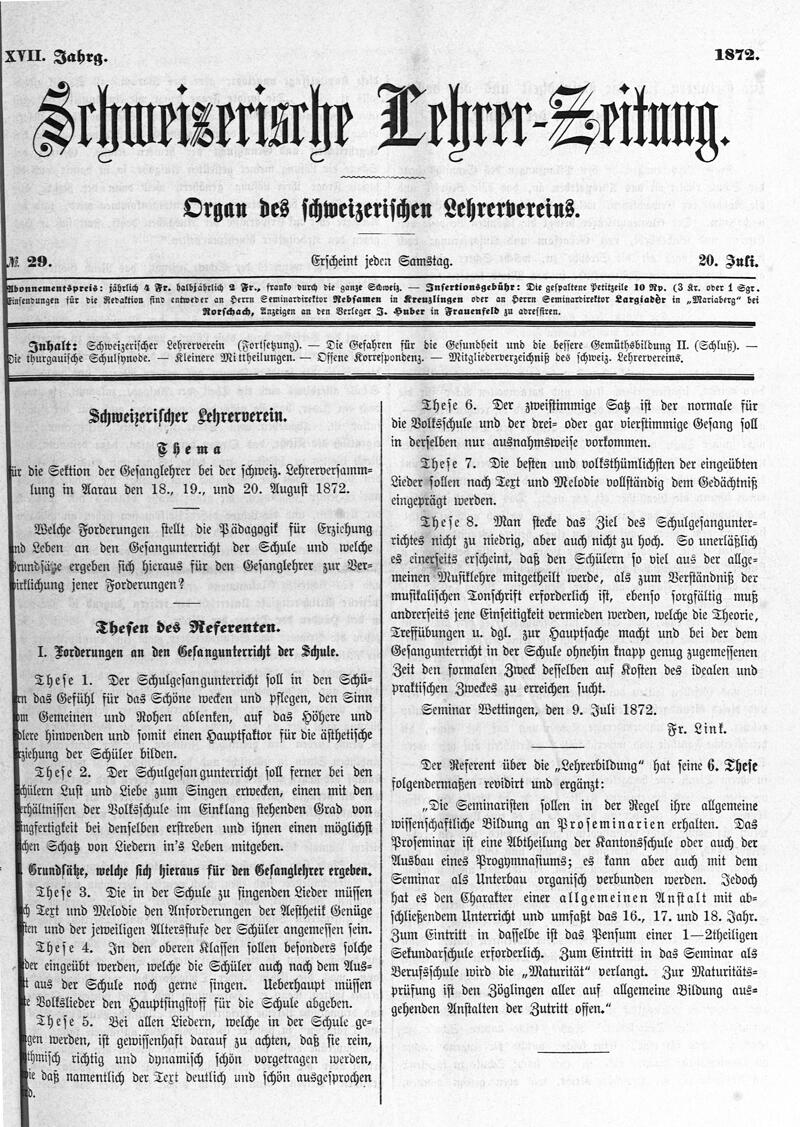 Buchumschlag - Heft 29