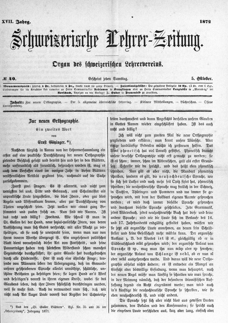 Buchumschlag - Heft 40