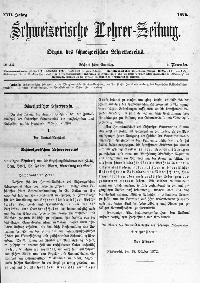 Buchumschlag - Heft 45