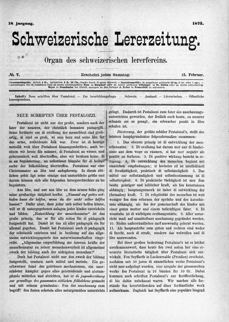 Buchumschlag - Heft 7