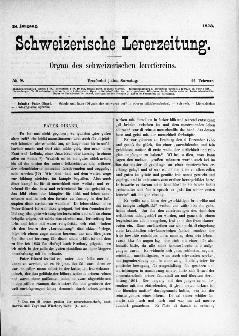 Buchumschlag - Heft 8