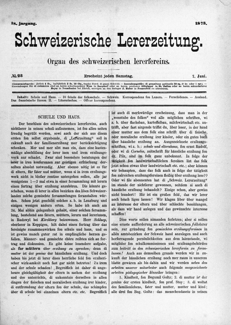 Buchumschlag - Heft 23