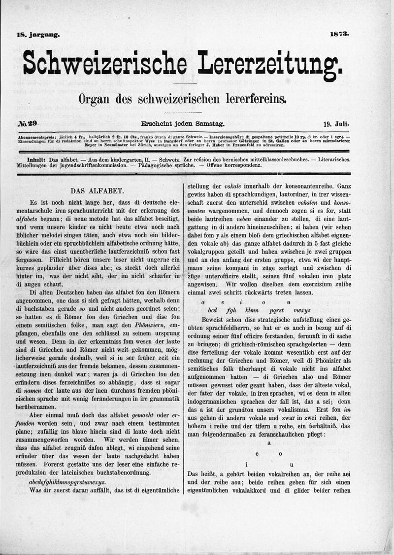 Buchumschlag - Heft 29