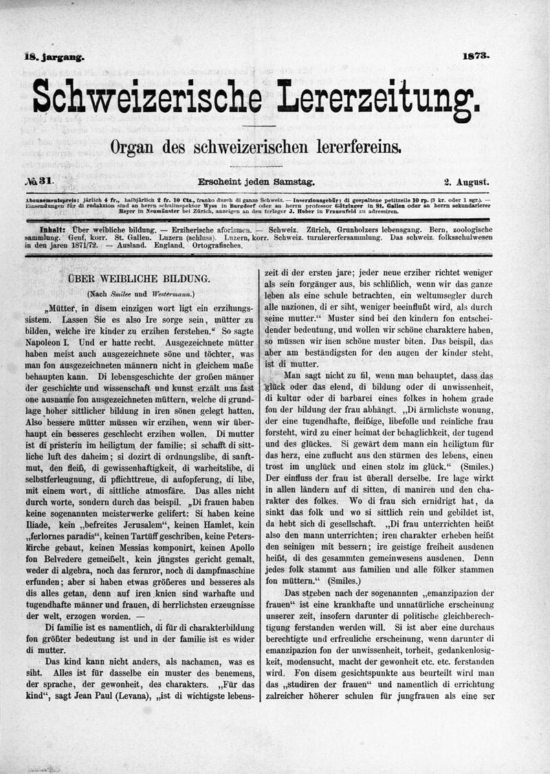 Buchumschlag - Heft 31