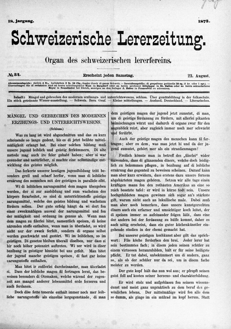 Buchumschlag - Heft 34