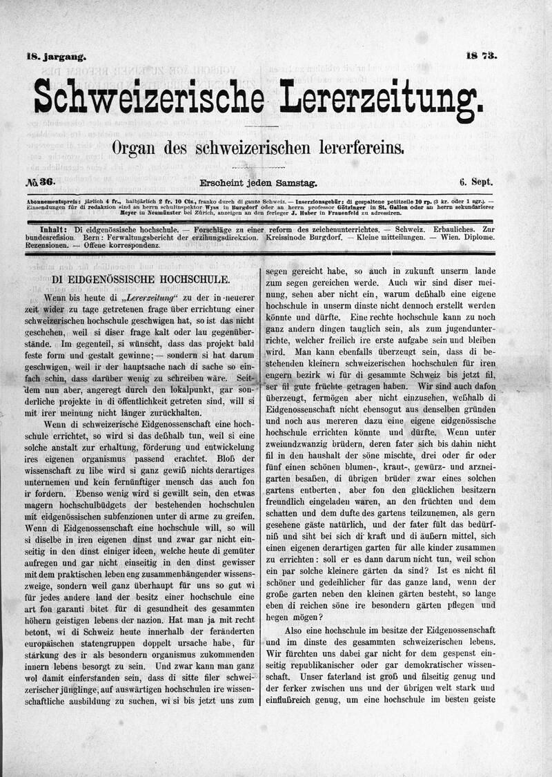 Buchumschlag - Heft 36