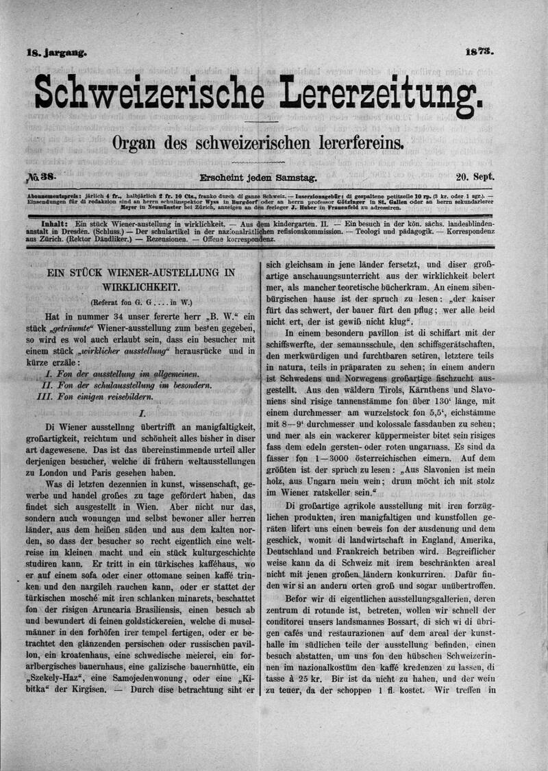 Buchumschlag - Heft 38