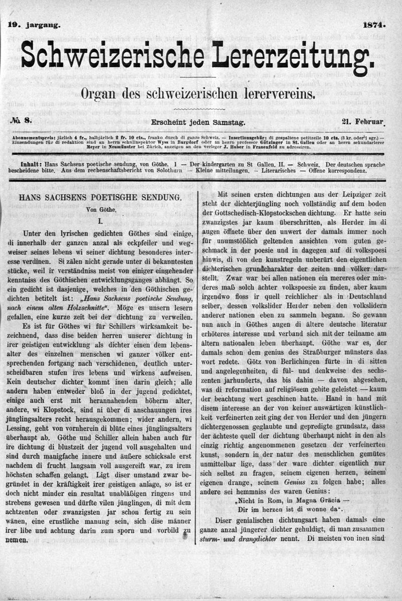 Buchumschlag - Heft 8