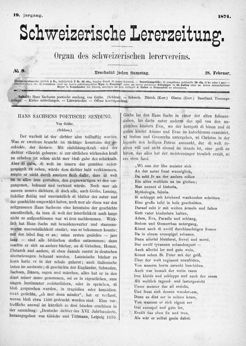 Buchumschlag - Heft 9