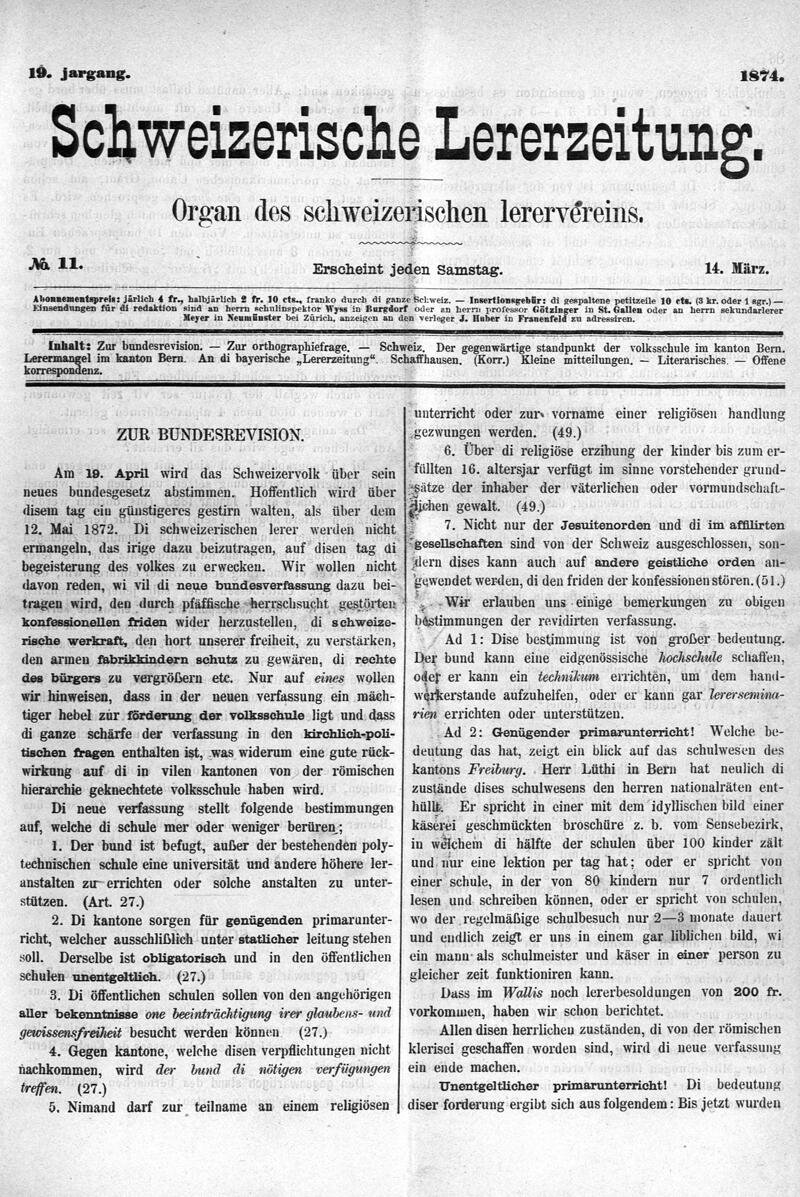 Buchumschlag - Heft 11