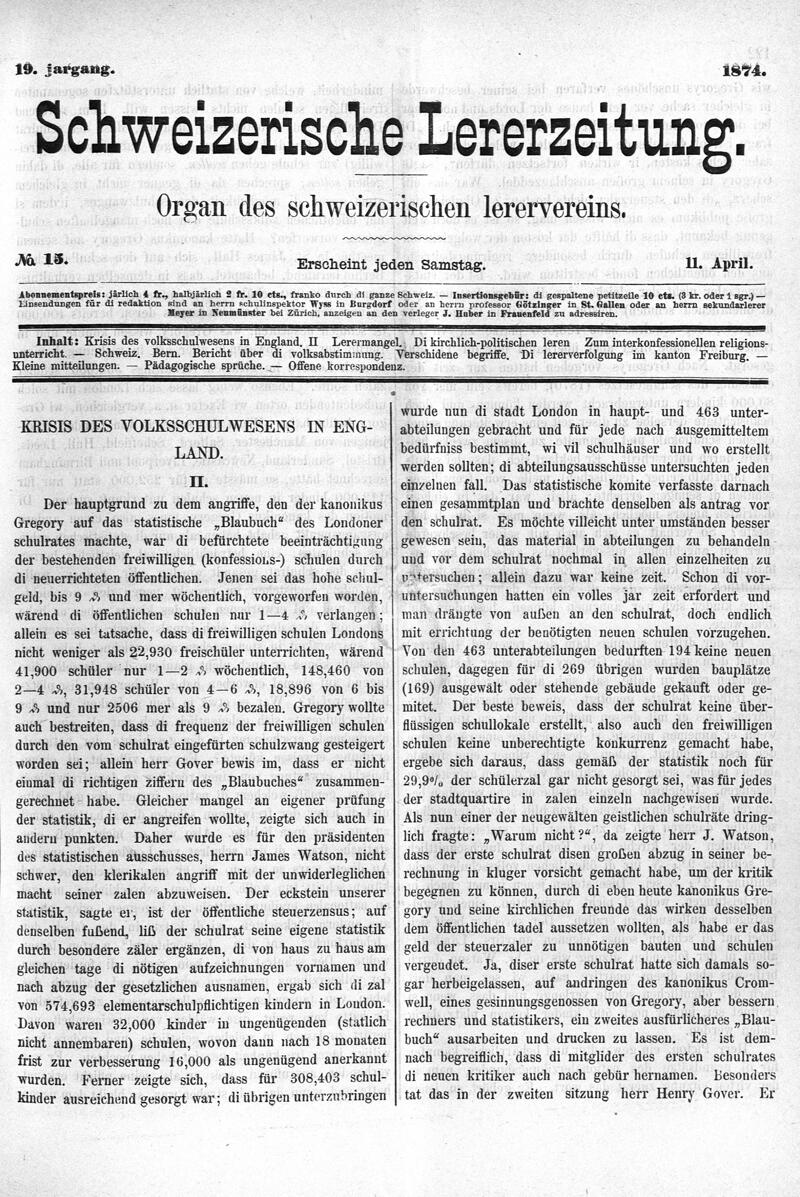 Buchumschlag - Heft 15