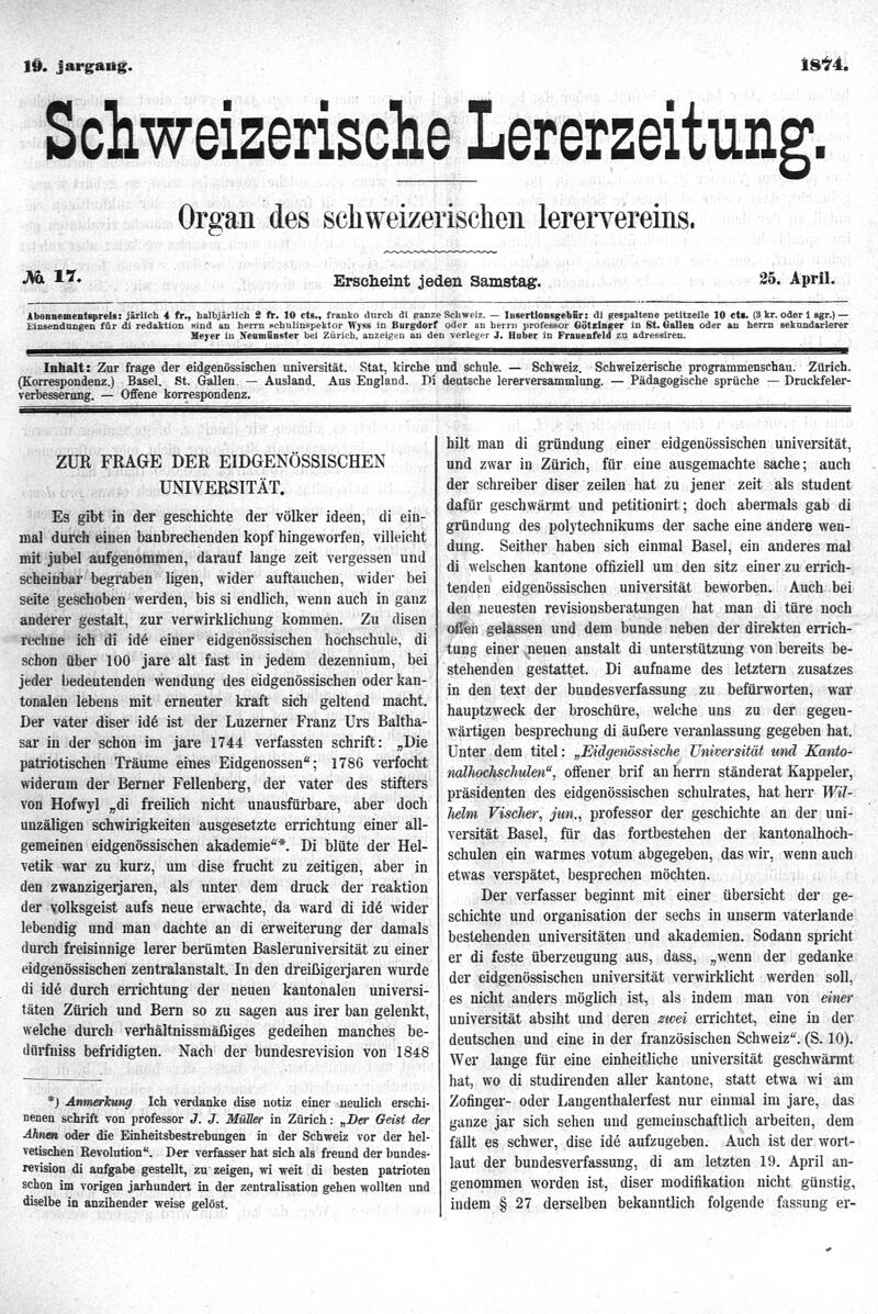 Buchumschlag - Heft 17