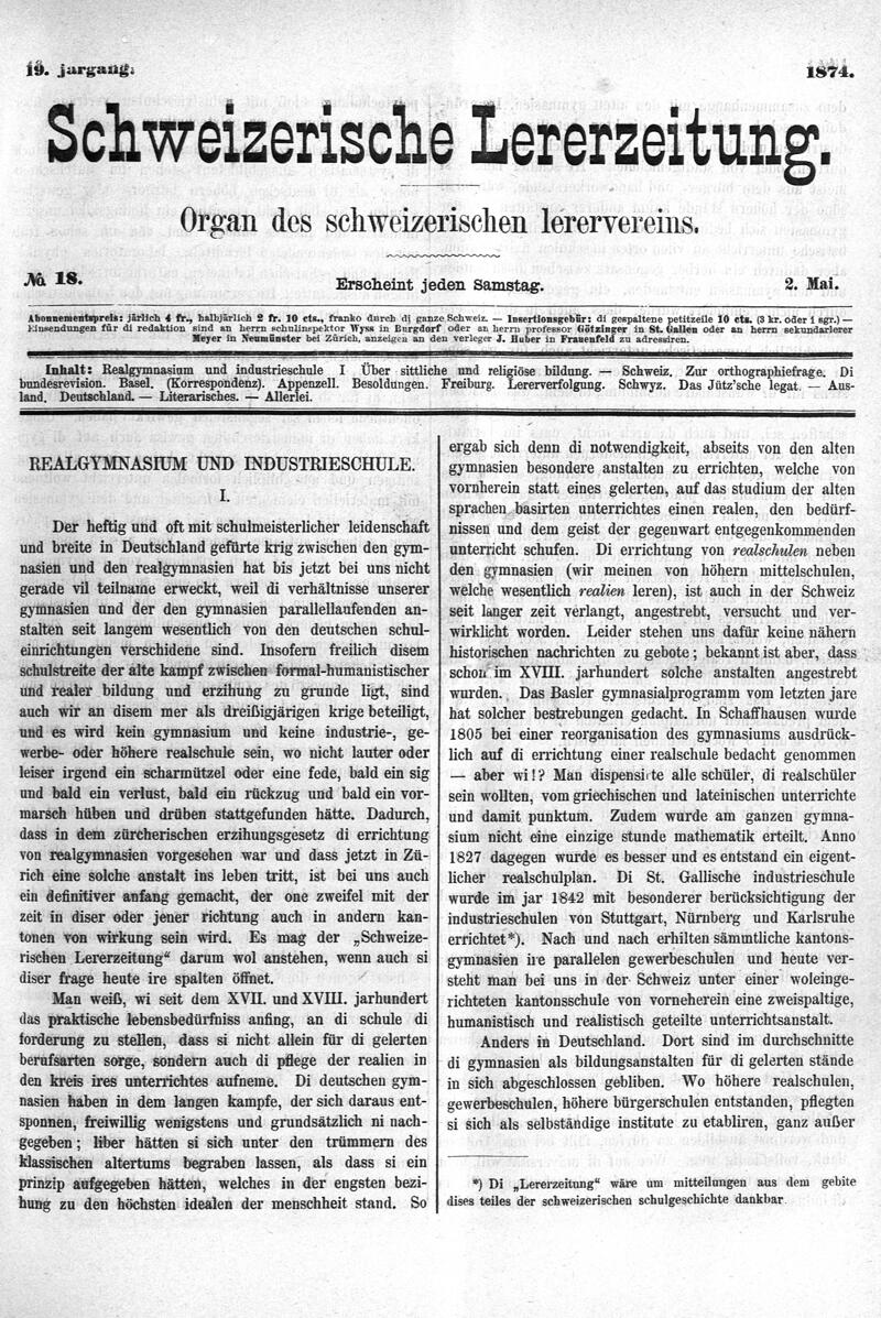 Buchumschlag - Heft 18