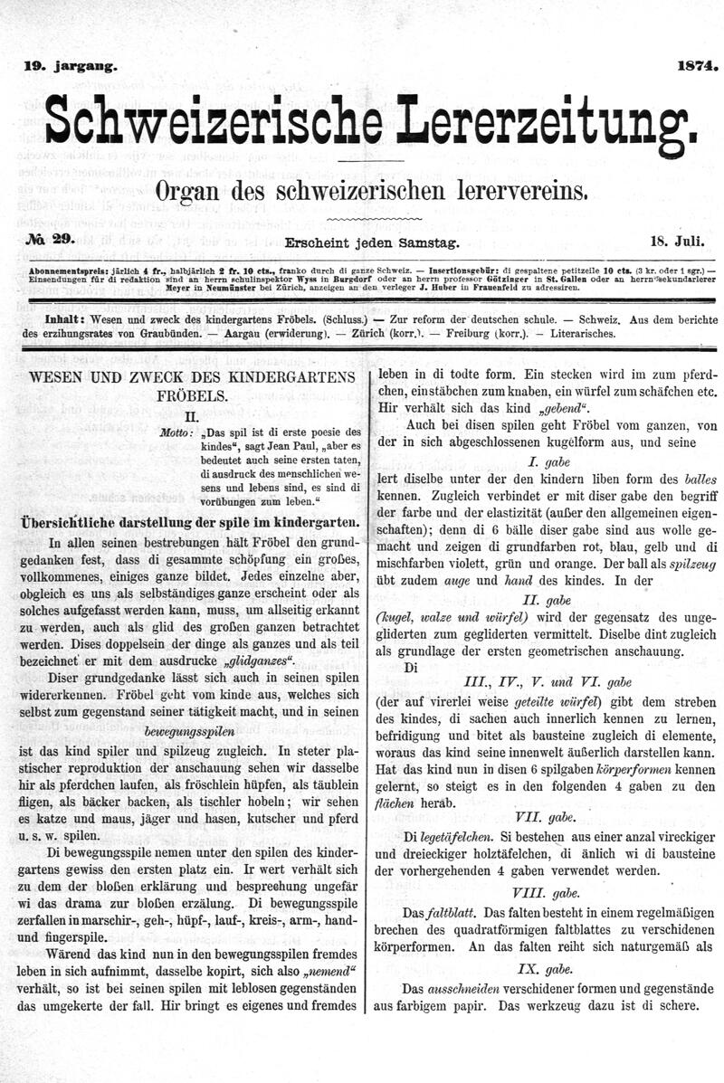 Buchumschlag - Heft 29