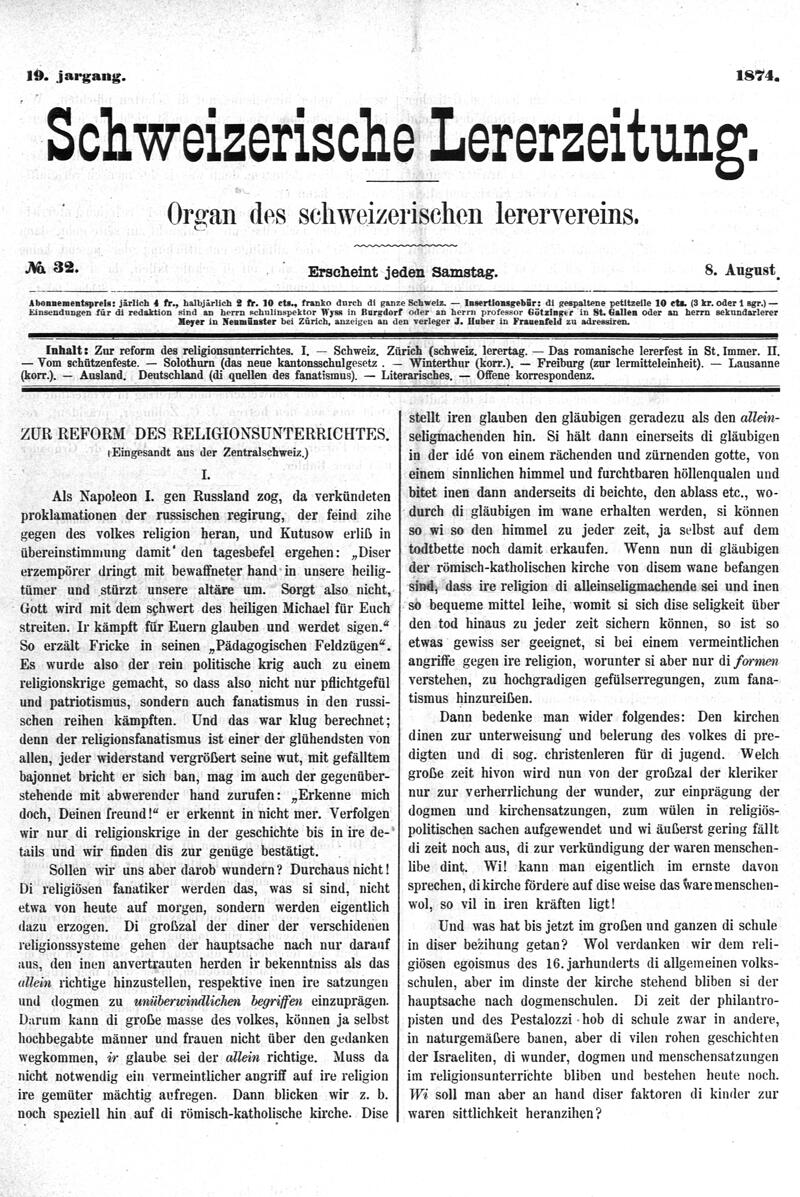 Buchumschlag - Heft 32