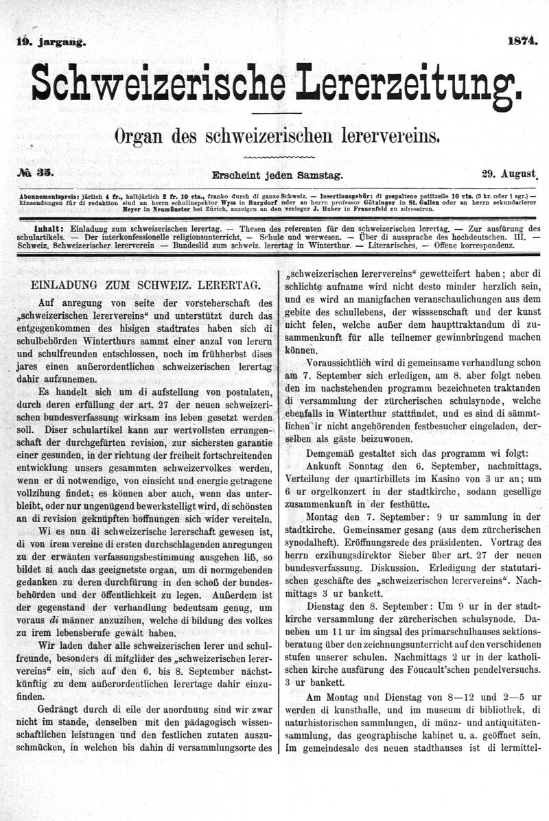 Buchumschlag - Heft 35