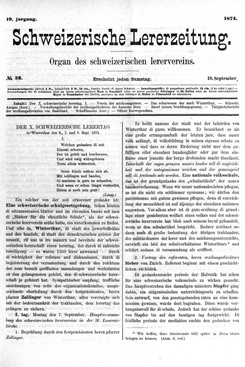 Buchumschlag - Heft 38