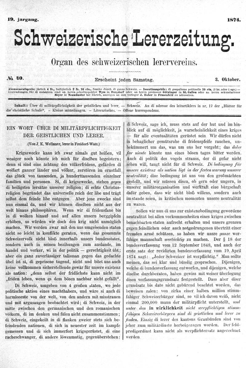 Buchumschlag - Heft 40