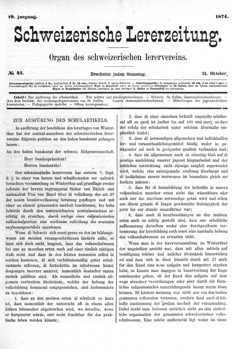 Buchumschlag - Heft 43