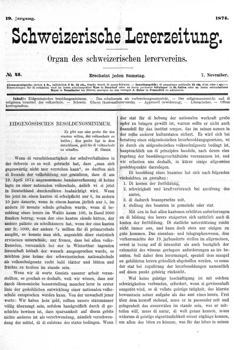 Buchumschlag - Heft 45