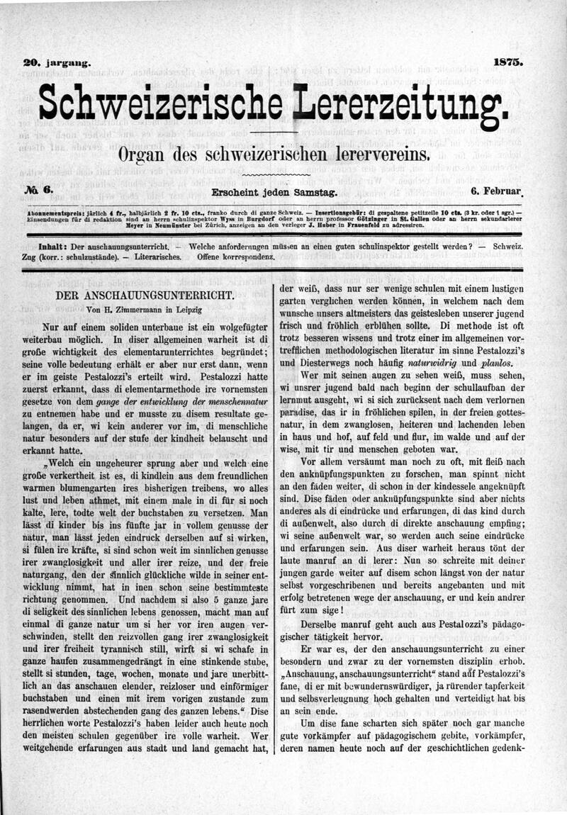 Buchumschlag - Heft 6