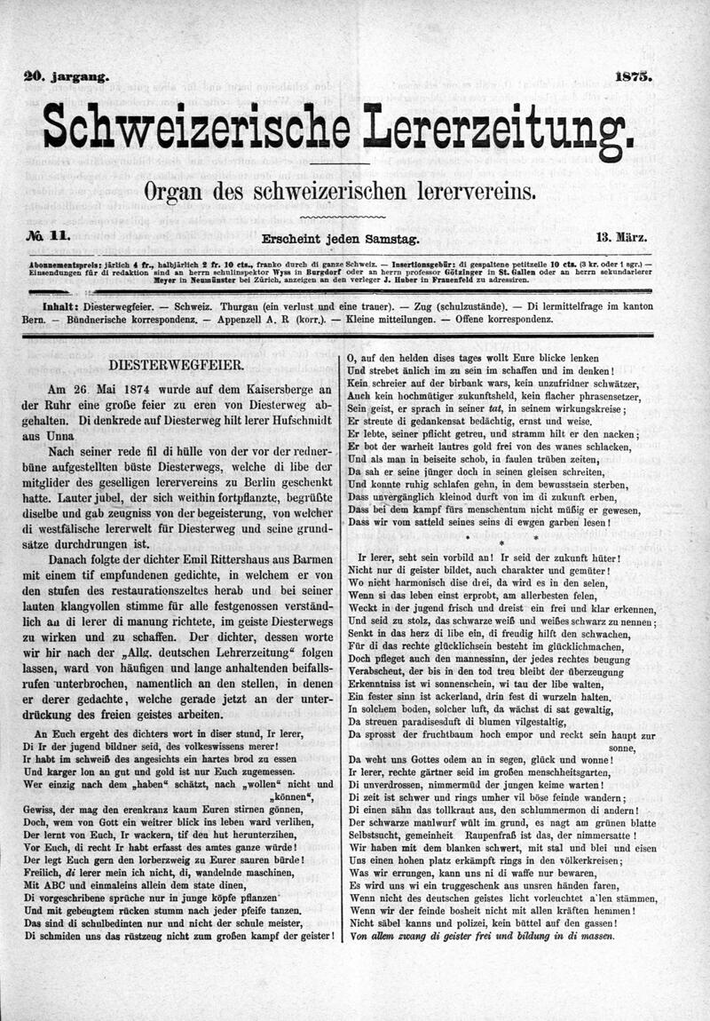 Buchumschlag - Heft 11