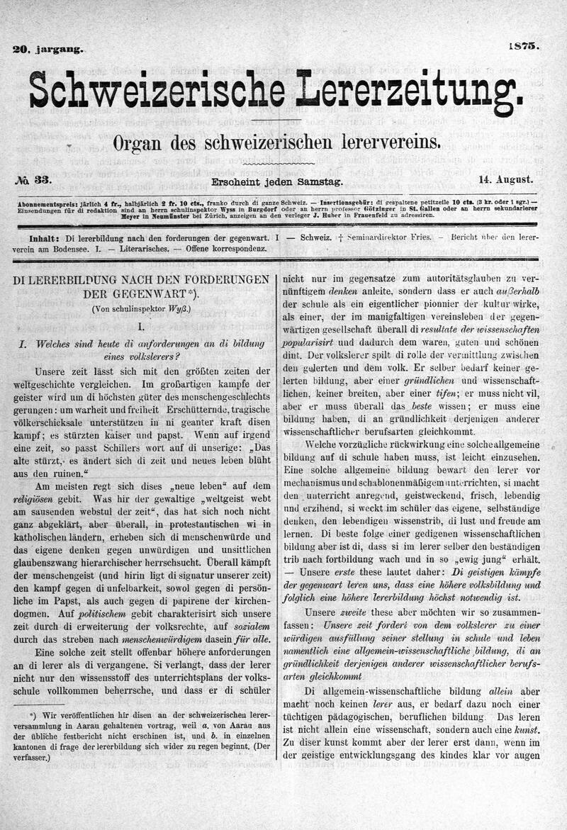 Buchumschlag - Heft 33