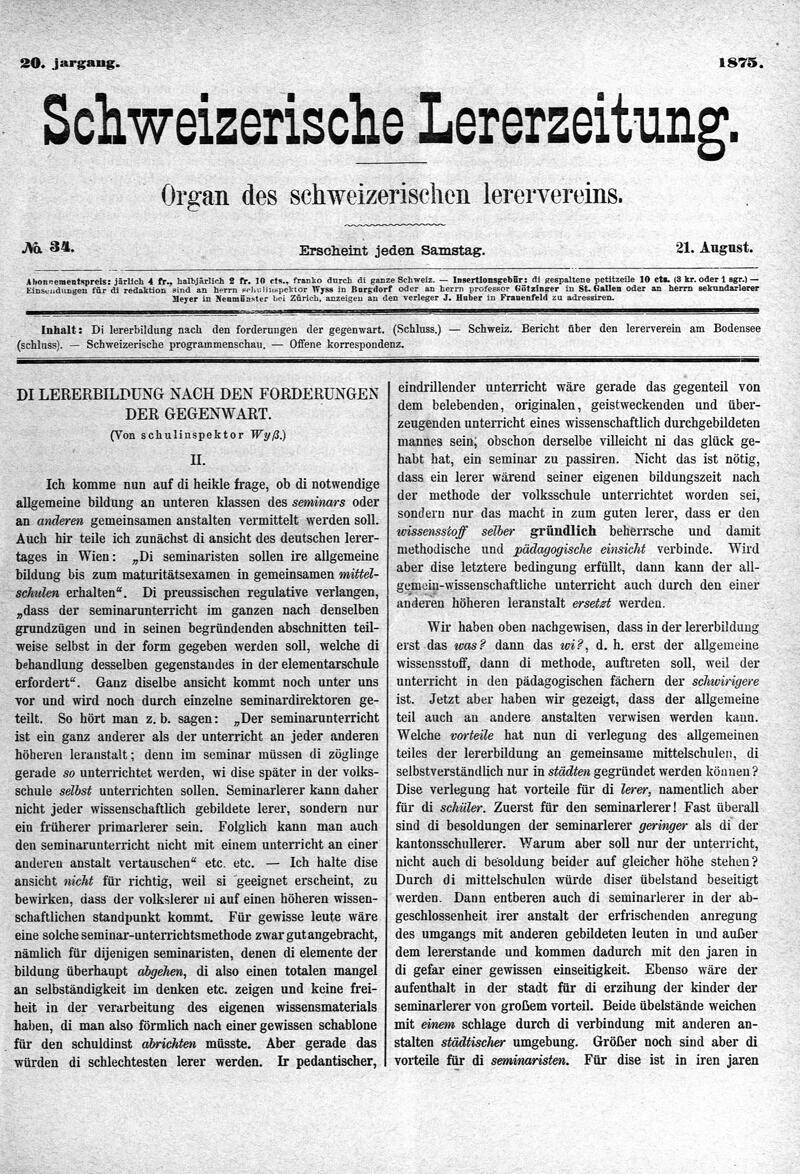 Buchumschlag - Heft 34