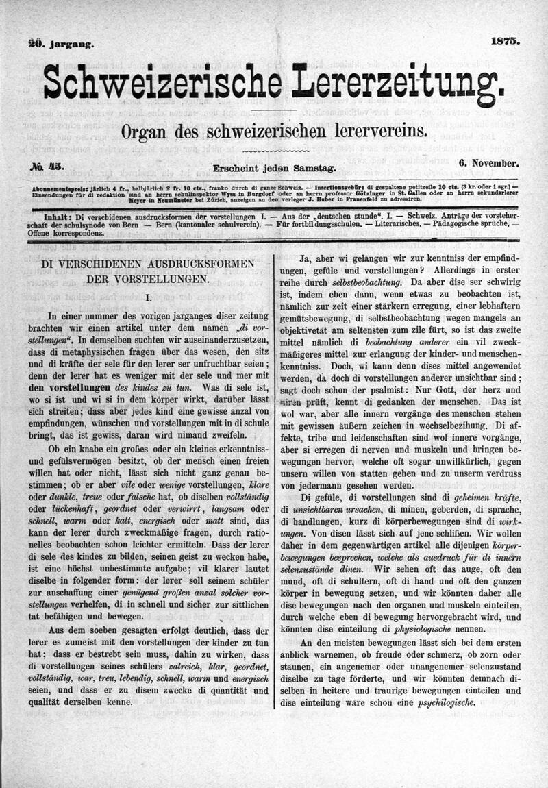 Buchumschlag - Heft 45