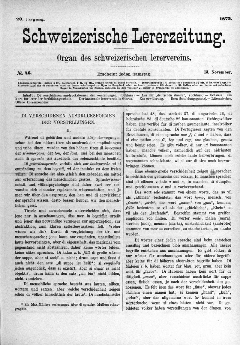 Buchumschlag - Heft 46